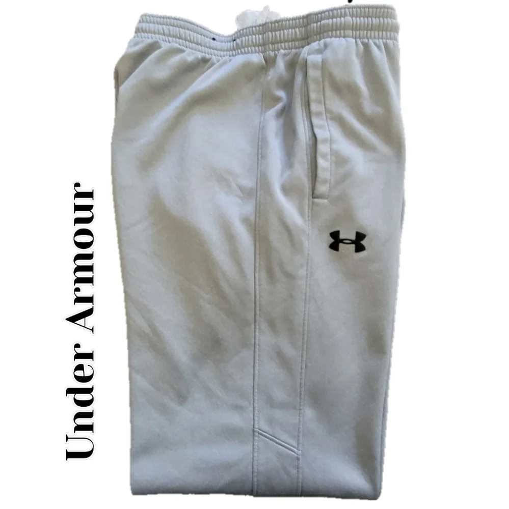 Under Armour Light Gray Joggers Size XL